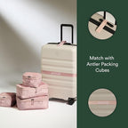 ANTLER Luggage Tags - Durable Rubber, for Suitcases & Travel Bags, Assorted Colors, Easy ID & Personalization, Fits Most Suit