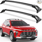 KINGGERI 300lbs Cross Bars Roof Racks Compatible with Chevrolet Chevy Trax 2023-2026 2RS ACTIV LT, Heavy Duty Aluminum Roof Rails Crossbars Luggage Cargo Carrier Rooftop Car SUV Black Accessories