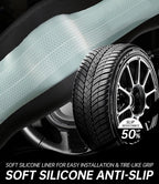 XCBYT Steering Wheel Cover - Black Leather Steering Wheel Wrap Great Grip with 3D Honeycomb Quick and Effortless Installation