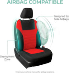 FH Group Automotive Car Seat Covers Front Set Premium 3D Air Mesh Front Seat Covers, Airbag Compatible Universal Fit Interior