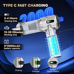 【Upgraded Version】Sycoodeal Car Vacuum Cleaner,Mini Portable Vacuum Cordless,25000PA Powerful Strong Cyclonic Suction USB Rec
