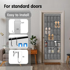Kotkn 35 Compartment Over The Door Storage - Breathable Mesh Hanging Organizer with Large Pockets, Space Saving Design for Me