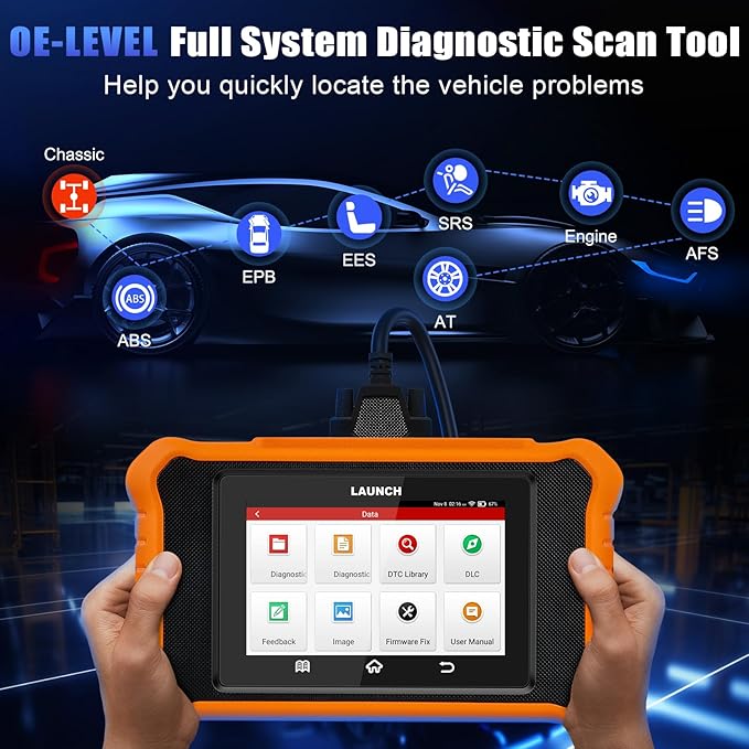 2026 LAUNCH Creader Elite V2.0 fit for Kia and Hyundai Bi-Directional Scan Tool, All Reset Functions, Full System Diagnostic