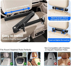 Foldable Tablet Car Holder for Backseat, Adjustable Car Headrest Tablet Holder, Road Trip Essentials for Kids. Back Seat iPad Mount for 4.7-11" Devices