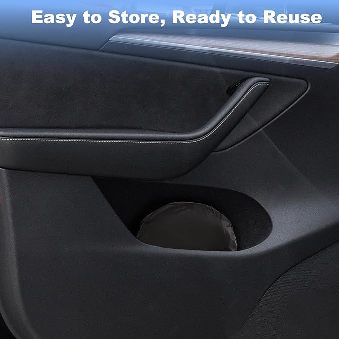 ZATOOTO 4Pack Tesla Model Y 2020-2024 Window Shades for Side Window丨Clear for Safe Driving | 95% UV & Heat Block | No Adhesive, Easy Install | Enhanced Visibility, Tool-Free Install