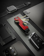 Key Organizer Compact Key Holder Metal Key Chain Minimalist key case key holder for keychain Secures 1-5 Keys