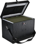 File Storage Cabinet File Organizer Document Organizer File Box in Office and Home with Combination Lock with 20 Letter Size 