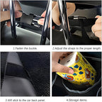 BELOMI Car Trunk Organizer, Auto Waterproof Sturdy Backseat Hanging Large Storage Collapsible Cargo Bag with Anti-Slip