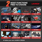 LAUNCH Elite ABS Bleeding Scan Tool,Engine Transmission ABS SRS OBD2 Scanner Diagnostic Tool,Throttle Reset Code