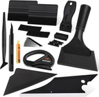 WRAPXPERT Window Tint Kit 15 PCS Vinyl Wrap Tools Kit Vehicle Glass Protective Film Installing Tool Included Squeegee Tool Kit, Plastic Scraper, Safety Film Cutter, Utility Knife with Blades