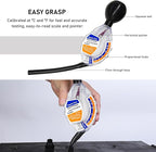 KVAEY 4PCS Coolant Tester Accessory, Automotive Professional Antifreeze Densitometer Freezing Testing Tool, Universal Coolant