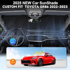 Sunshade for Toyota 86 2017-2021 Sun Shade Custom Fit 2022-2023 Toyota GR86 Front Window Shield fit 2013-2023 Subaru BRZ/2012-2016 Scion FR-S FRS Cover Windshield Sun Visor Protector Block UV Heat