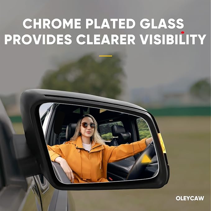 Passenger Side Blind Spot Mirror Compatible with Mercedes Benz A220 W176, B250 W264, C300 W204, E350 W212, S550 W221, GLA250 X156, GLK350 X204, Mercedes Benz A B C E S Class GLA GLK, Right Side