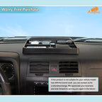 Aunginsy Center Console Dash Storage Tray Compatible with Hummer H3 2005 2006 2007 2008 2009, Car Dashboard Storage Box Organizer Holder Tray Dash Storage Insert Mounted Tray ABS Interior Accessories