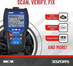 INNOVA 3020RS Fast & Easy-to-Use Check Engine Code Reader, OBD2 Scan tool for ABS Clear with Fix & Part Recommendations,