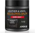 Leather Recoloring Balm - Scratch Repair & Color Restore Kit for Faded Leather, Leather Couch & Car Seats - 12OZ Leather Rest