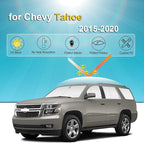 KMF 8pcs Thicken Full Sun Shades for Chevy Tahoe 2015-2020 Accessories, Chevrolet Car Window Covers Sunshade for Windshield Side Rear, UV Block and Privacy Blackout for Car Camping Outdoor