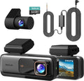 BOTSLAB 4k Dash Cam Front and Rear, 24/7 Parking Monitor with Hardwired Kit, 170° Ultra Wide Dashcam, ADAS, IMX415 Sensor, Ni
