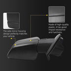 Dasbecan Right Passenger Side Door Mirror Compatible with Ford F150 2015-2020 with Blind Spot Glass Without Puddle Light Without Turn Signal Light Replace# FL3Z17682AK (3Pins) Black