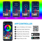 Underglow Kit for Car, Car Led Underglow Lights for Trucks with App and Remote Control, 16 Million RGB Colors, 29 Preset Modes, Music & DIY Mode, Under Car Led Lights Exterior for SUVs, Trucks, DV 12V