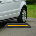 iplusmile Garage Parking Stopper Reflective Wheel Stop Aid for Vehicle Positioning Compact Design for Easy Installation Heavy-Duty Car Stopper for Spaces
