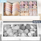 DIMJ Drawer Organizer Clothes, 26Pack Dresser Organizer, Foldable Closet Organizers and Storage, Fabric Dresser Bins, Drawer 