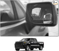 Custom GMC Sierra Blind Spot Mirrors - Compatible With 5th Gen Factory Mirrors With BSM | NXTGEN Extended View (2 Pack)