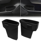 2PCS Door Side Trash Can for 2019-2024 2025 Toyota RAV4 Accessories Trash Bin with Handle Silicone Garbage Can (Left & Right Side)