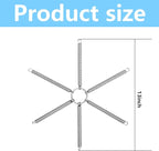 1Pair Tire Chain Tensioners, Snow Tire Chain Tighteners,Garden Tractor Tire Chain Tighteners for Riders, Snow blower