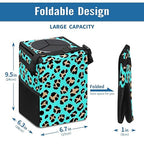 Car Trash Can – Multi-Purpose, Lightweight and Portable with Durable Water-Resistant Coating, No Installation Required, Practical and Ample Capacity, Variety of Colors.Tiger Pattern