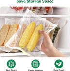 FRESKO Vacuum Sealer Bags Food Rolls 6 Packs - 8" x 20' & 11" x 20', Commercial Grade Seal a Meal Bags for Storage Food and S