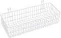 Kaforise Hanging Basket for Wire Wall Grid Panel, Multi-function Wall Storage and Display Basket, Flower Pots Shelf Balcony P