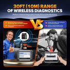 Autel MaxiSys MaxiVCI VCI Mini OBD2 Adapter Connector, 2026 Vehicle Wireless Diagnostic Interface, Work w/Autel Scanner