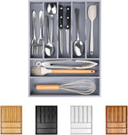Kitchen Silverware Drawer Organizer and Storage Organizador Small De Cucharas y Tenedores Cubiertos Para Gavetas Cocina Para 