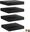 Fun Memories Floating Shelves for Wall, Rustic Wood Wall Mounted Shelves for Bathroom, Bedroom, Living Room & Kitchen, Storag