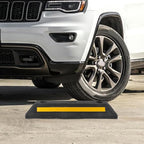 iplusmile Garage Parking Stopper Reflective Wheel Stop Aid for Vehicle Positioning Compact Design for Easy Installation Heavy-Duty Car Stopper for Spaces
