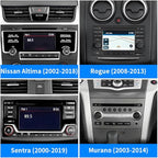 Car CD Slot Phone Mount for Nissan Altima 2002-2018，Rogue 2008-2013，Sentra 2000-2019，Murano 2003-2014,Pathfinder 2013-2021 Auto Interior Accessories Cellphone Holder Cell Screen Stand Mobile Cradle