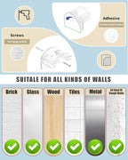 Adhesive Hat Hooks for Wall, Baseball Caps Strong Holdr, Ball Cap Hanger Wall Mount, Hat Display Rack, Hat Organizer Accessor