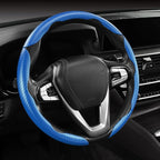 Carbon Fiber Steering Wheel Cover 3pcs Anti-Slip Car