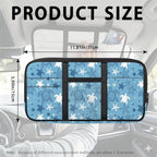 Car Sun Visor Organizer Sea Turtle Sun Visor Organizer with Big Zipper Pocket Cars Interior Accessories Easy to Store for Cars, Trucks & SUVs