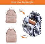 Surblue Backpack Organizer Insert Liner Hanging Travel Rucksack Purse and Handbag Insert Pocket, High-capacity Divider Foldab