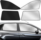 XHRING Car Window Shades Covers Rear Side for Ford F150 2021-2025 2026 Lariat King Ranch Platinum XL XLT Limited Raptor Accessories Truck Screen Sunshade Shield Visor