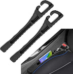 2PCS Car Seat Gap Filler Organizer, Multifunctional Car Gap Filler Organizer Storages Phone Key Avoids Things Falling, Universal Car Blocker Between Seats for Most Vehicles