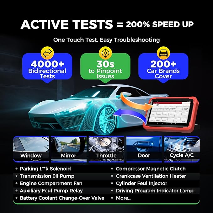 2026 NEW LAUNCH X431 PROS V5.0 Bidirectional Scan Tool, Free Update, ECU Online Coding, CANFD&DOIP, FCA AutoAuth, V.A.G Guide,