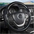 Universal Steering Wheel Cover - Microfiber Leather, 15 Inch, Anti-Slip, Breathable, Odorless Car Steering Wheel Protector, S