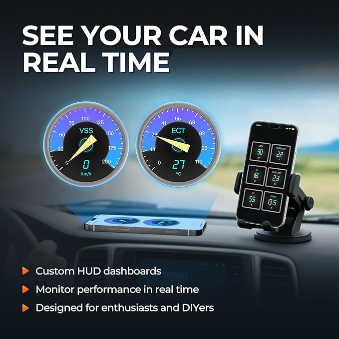 AUTOPHIX 3210 Pro OBD2 Scanner Bluetooth - Check All Engine Fault Codes for All 1996+ Vehicles - Easy DIY Car Scanner with