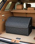 Owleys Trunk Organizer For Car - Collapsible Storage Bins - Keep Groceries, Sports Gear & Tools Secure On Road Trips - Best