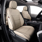 EKR Sienna Seat Covers for 2011-2020 Toyota Sienna XLE,Limited,Limited Premium,7 Seats,2nd Row Captain Seats W/Legrest,Seat C
