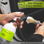 KOCHCHEMIE - Pol Star - Textile, Leather & Suede Cleaner; Natural Cleaner, Protection Formula; No Water Marks (1 Liter)