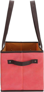 Foraineam Reusable Grocery Bags Set Durable Heavy Duty Tote Bag Collapsible Grocery Shopping Box Bag with Reinforced Bottom